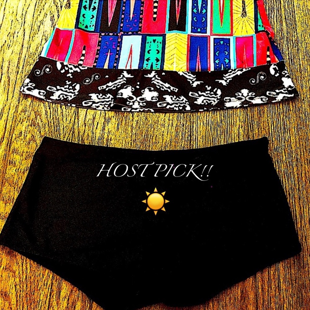 BNWT 🆕 ROTITA Print Tankini ~ Women’s swimsuit ~ Size S ~ Vibrant Colors